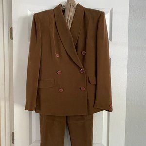 100% Silk Pant Suit